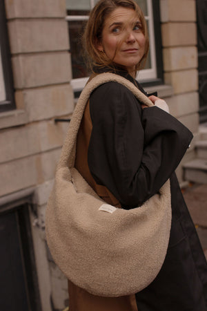 Studio Noos Teddy Umhängetasche "Cross Body Bag" | Ecru