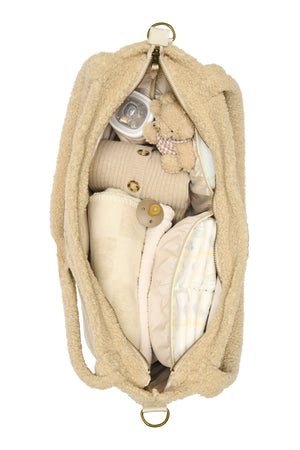 Studio Noos Wickeltasche "Teddy" | Ecru