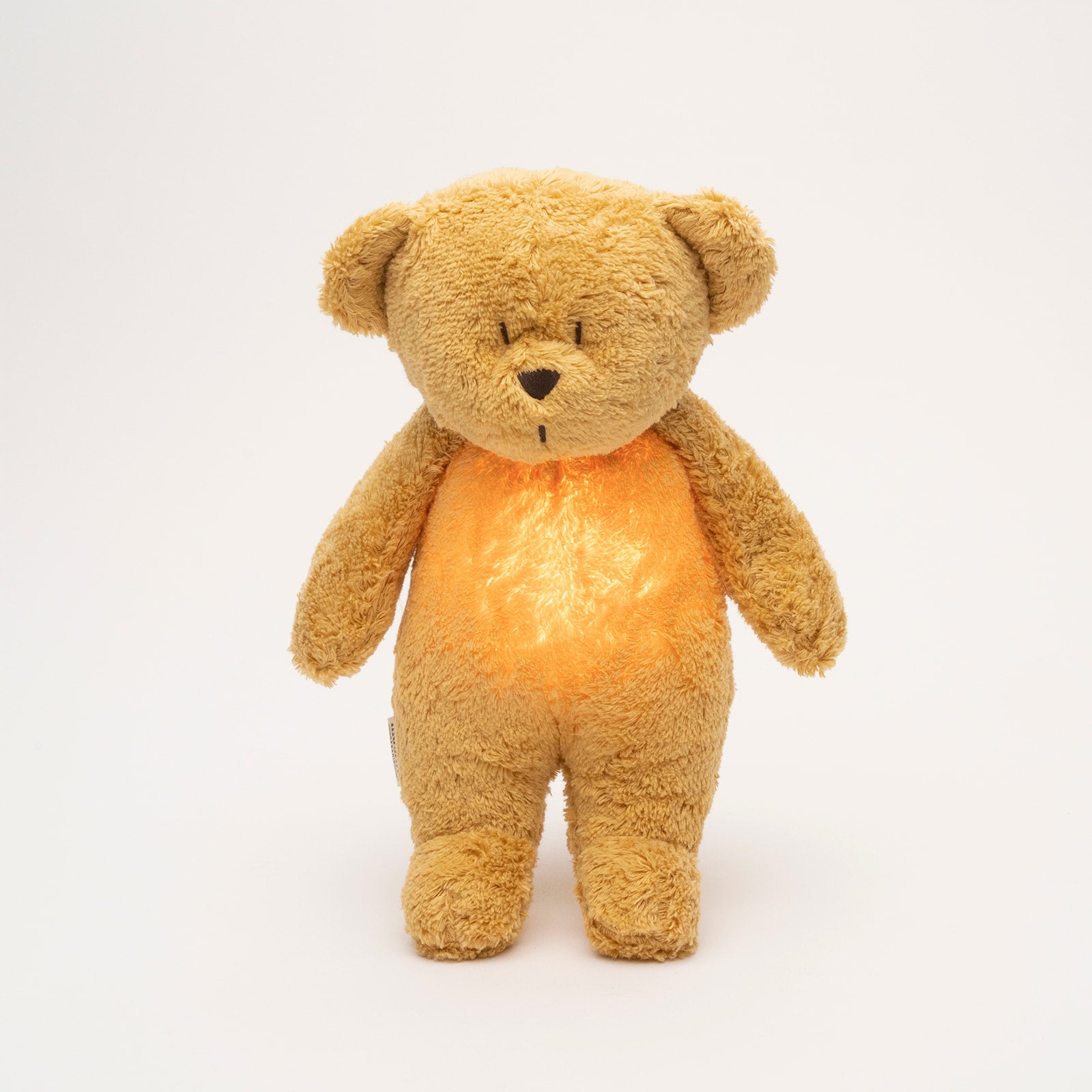 Moonie Teddybär mit Licht 2.0 "Organic Humming Bear" | Honey