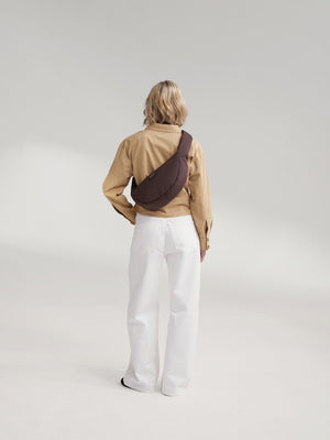 Studio Noos Puffy Mini Umhängetasche "Mini Cross Body Bag" | Brown