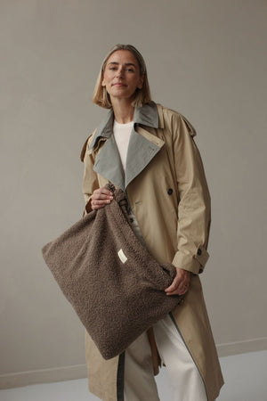 Studio Noos Wickeltasche "Teddy" | Braun