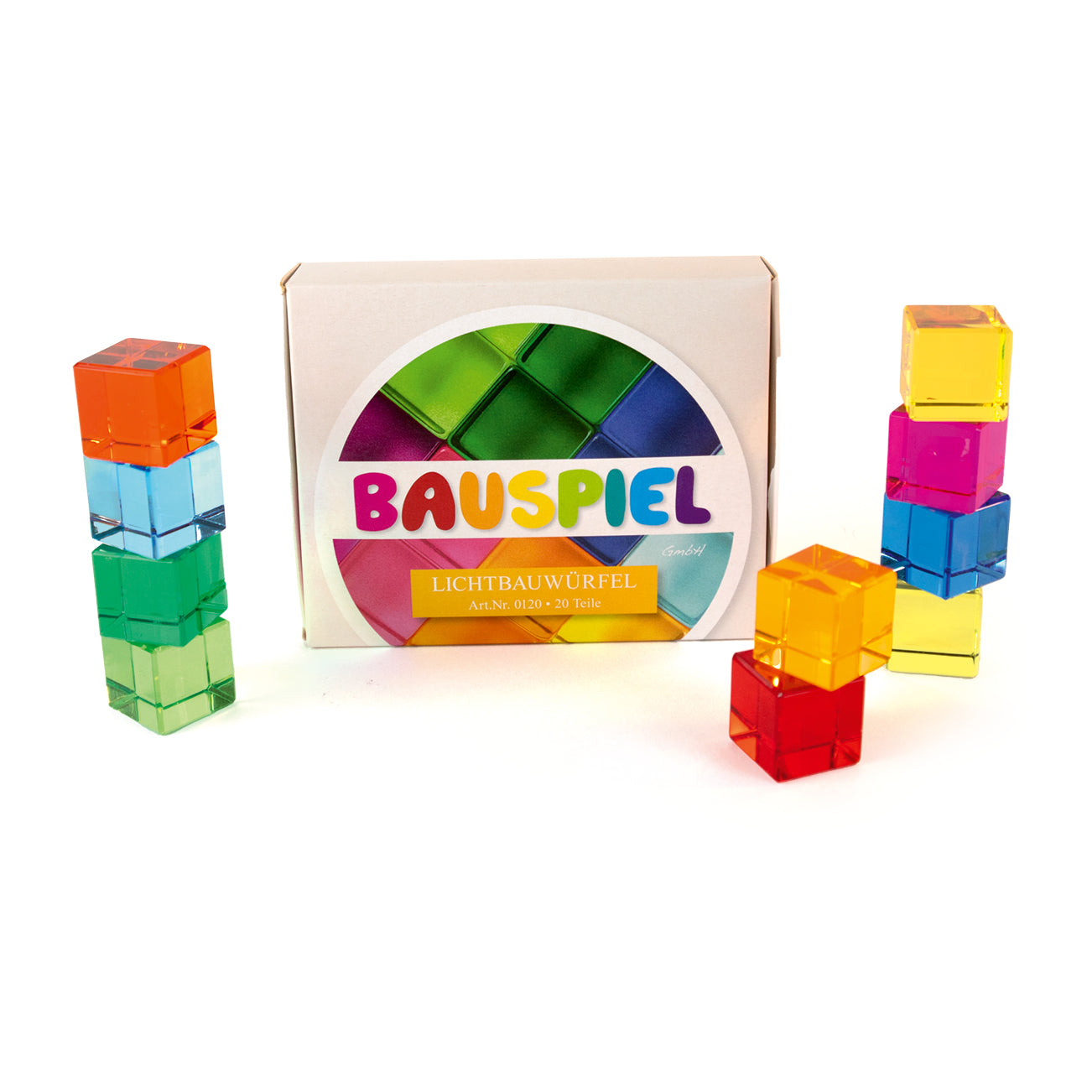 Bauspiel Lichtbauwürfel 20 Teile