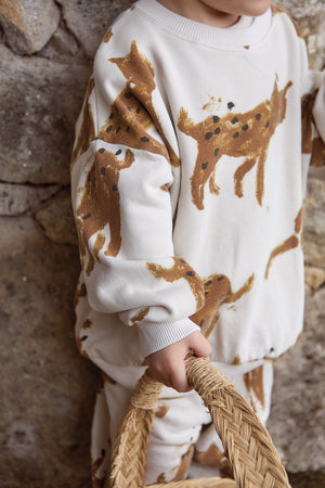 Play Up Printed Fleece Sweater SO-SO