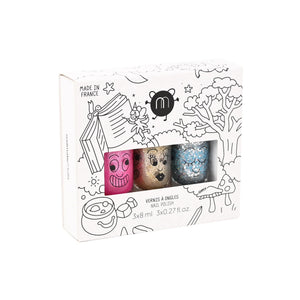 Nailmatic Nagellack "Feerique" 3-er Set | Pinky Aurora