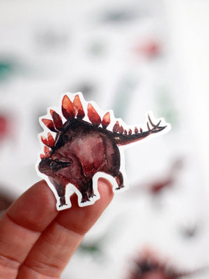 Autocollants Halfbird résistants au lave-vaisselle "Dinosaures"
