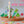 Grimm's Steckfigur Schultüte Neongrün