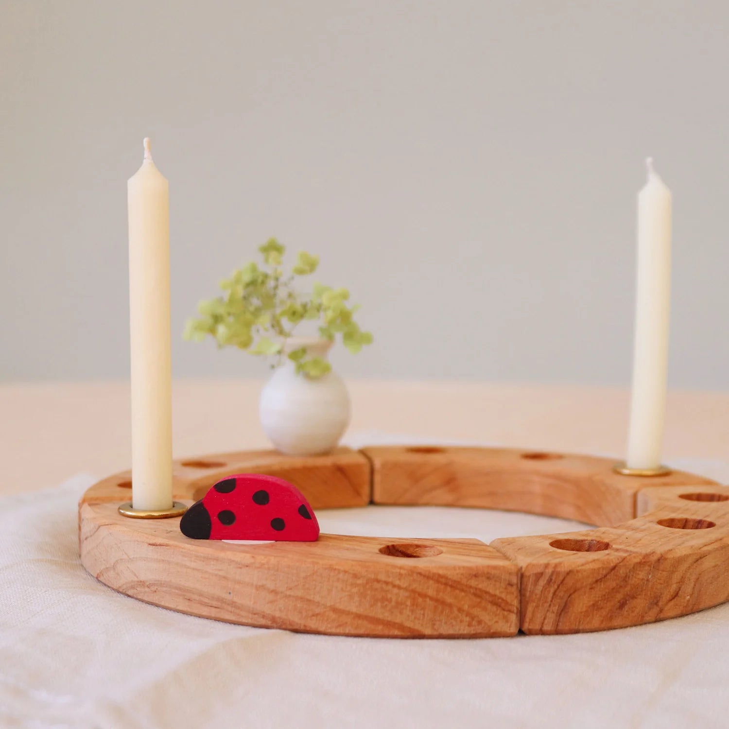 Grimm's Steckfigur Marienkäfer