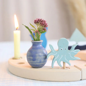 Grimm's Steckfigur Vase | Blau