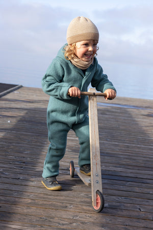 Combinaison en laine bouillie Disana | Cassis