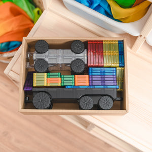 Connetix Magnets "Rainbow Transport Pack" 50 pièces