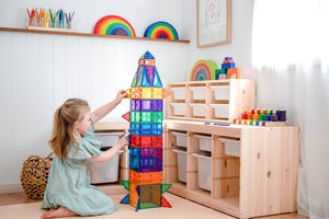 Connetix tuiles magnétiques "Rainbow Creativ Pack" 102 pièces