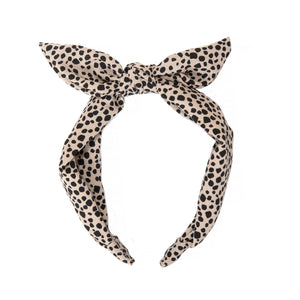 Rockahula Haarband zum Binden | Leopard Love