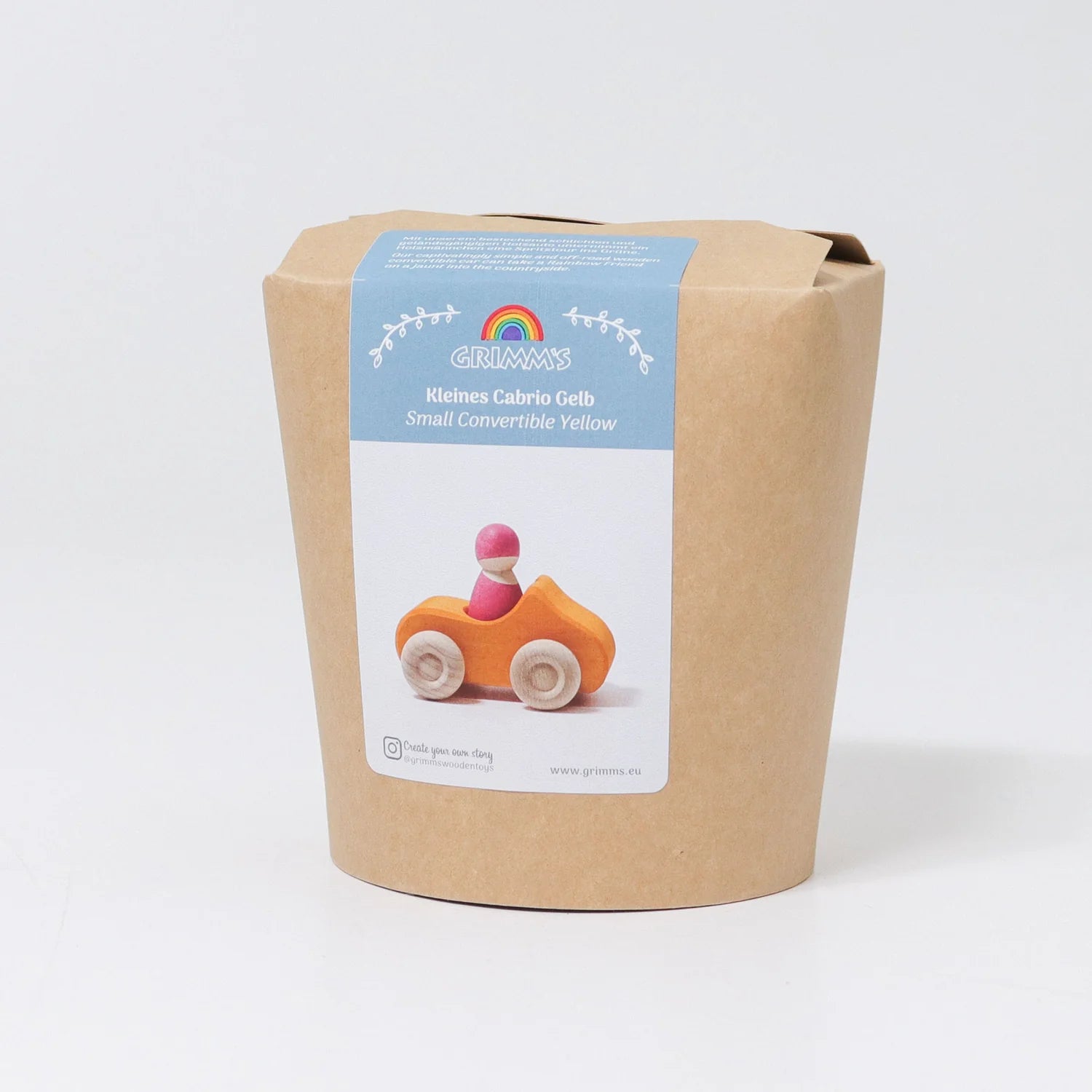 Grimm's Kleines Cabrio gelb