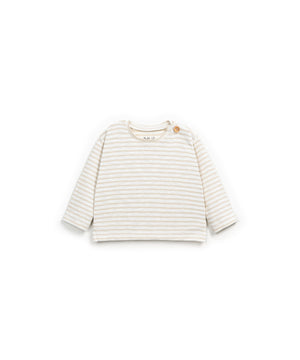 Play Up Rib Shirt Striped Pottery