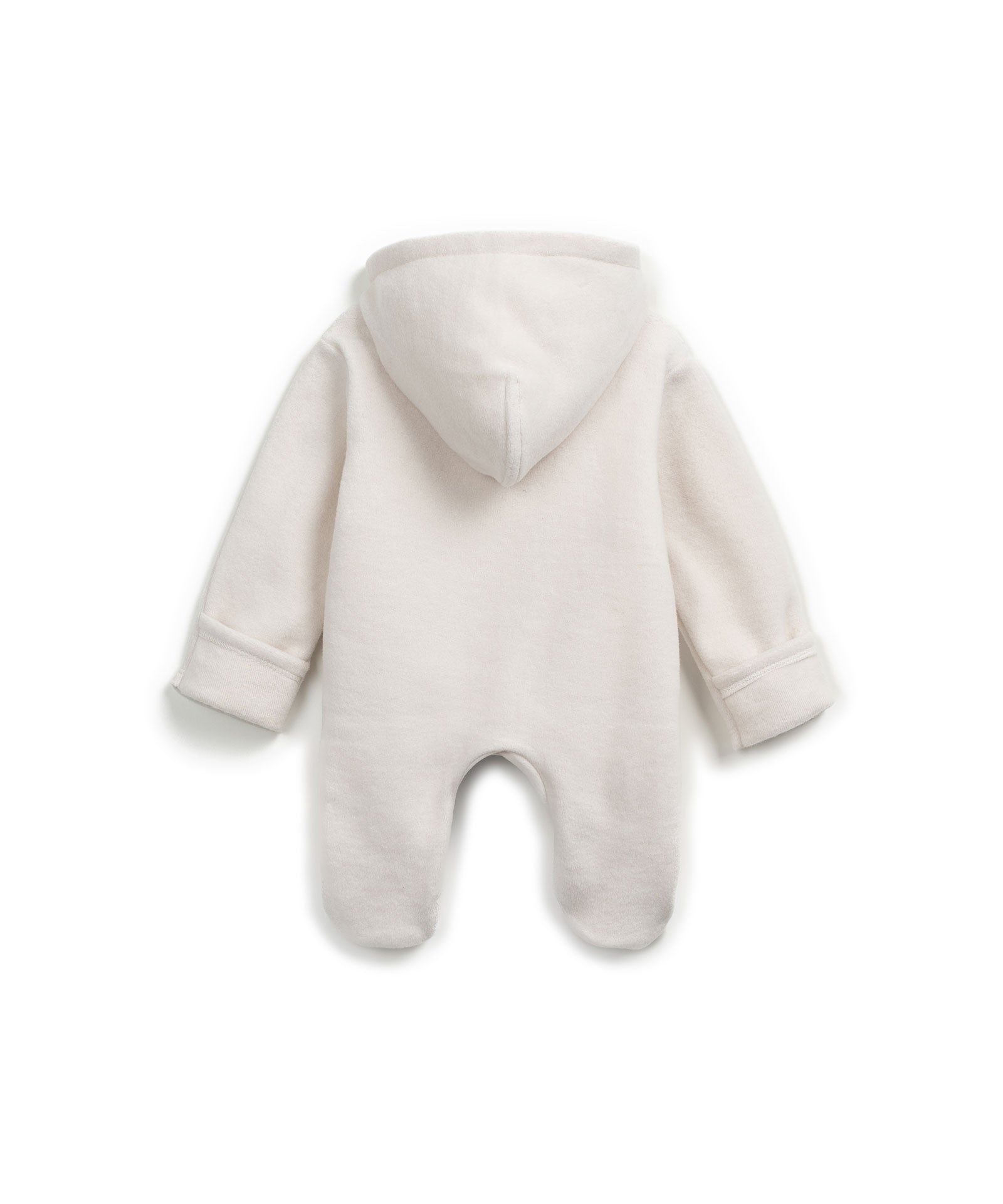 Play Up Strampler mit Kapuze "Polar" | Pencil