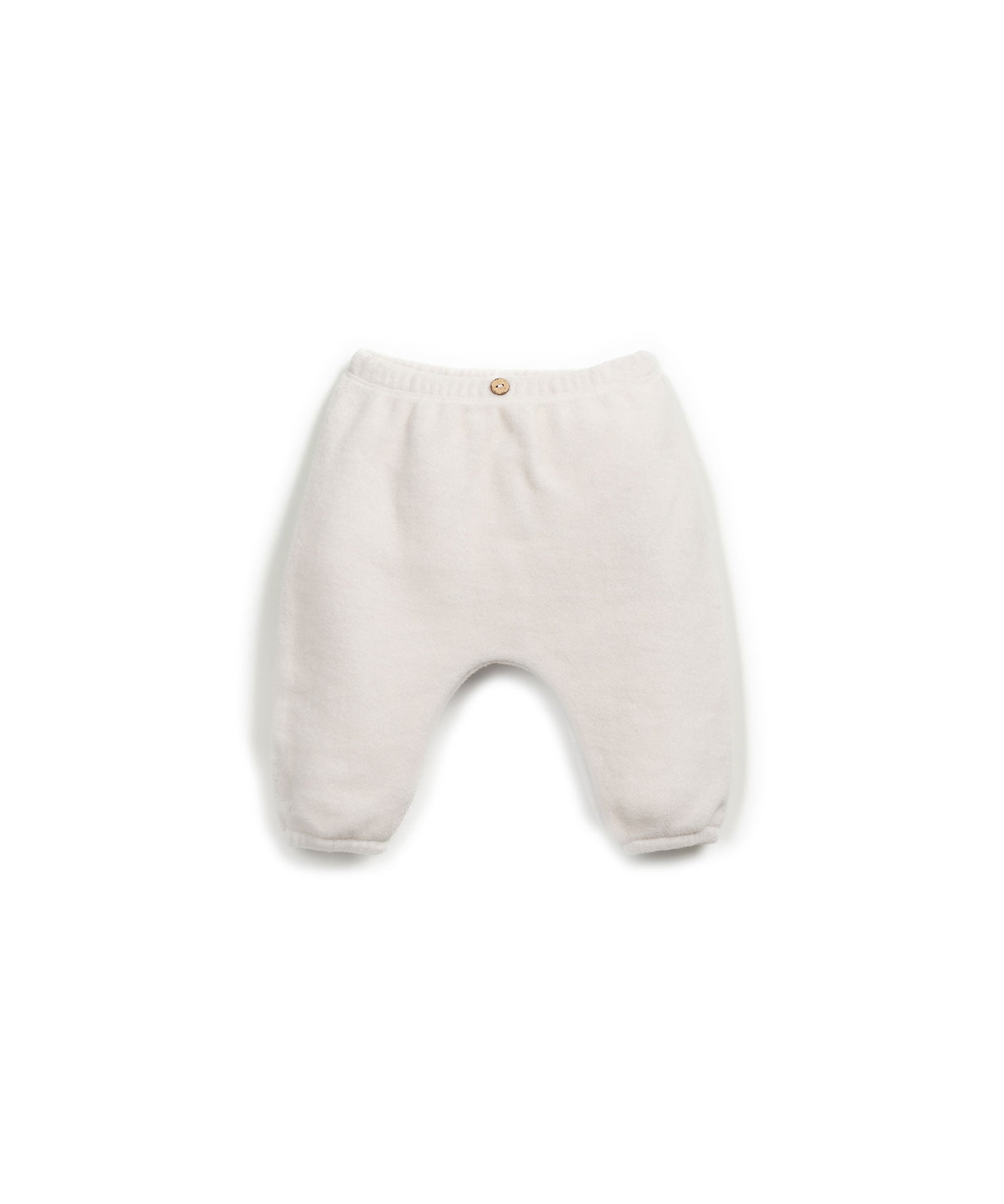 Polarhose aus 100 % Bio-Baumwolle mit elastischem Bund, Kokosknopf und elastischen Beinabschlüssen