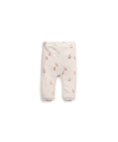 Leggings aus 100 % Bio-Baumwolle mit elastischem Bund und Erdbeerbaum-Print, nachhaltig in Portugal gefertigt.