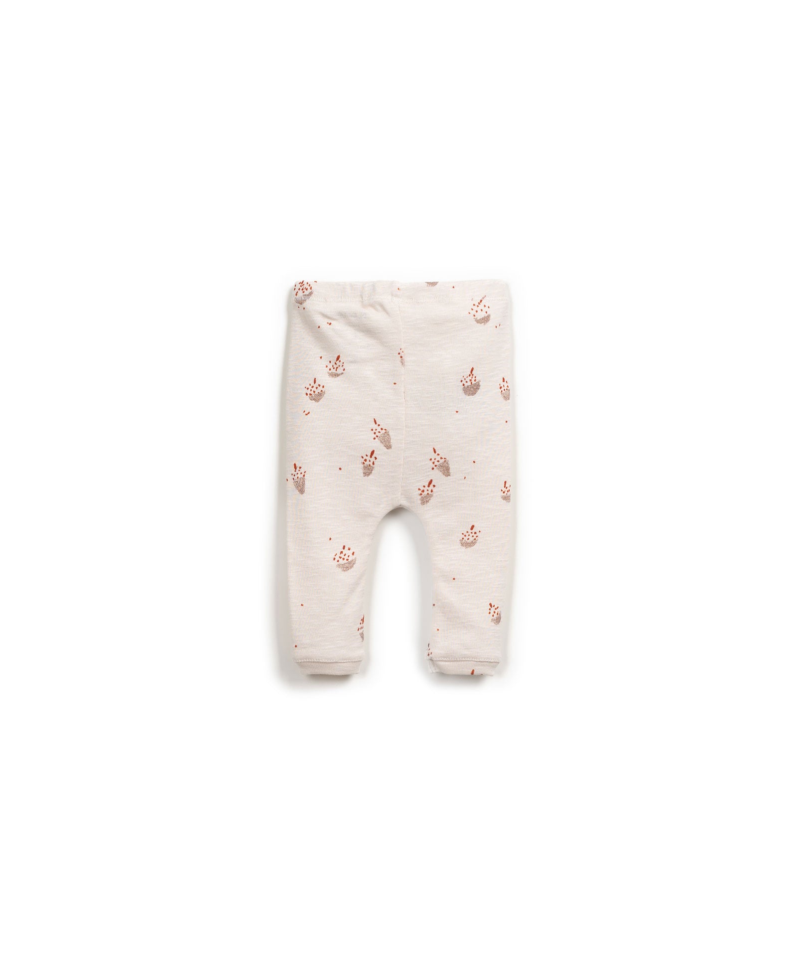 Leggings aus 100 % Bio-Baumwolle mit elastischem Bund und Print, nachhaltig in Portugal gefertigt.