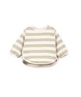 Play Up Striped Jersey Sweater Texture, Kinderpullover aus Jersey, gestreift, Rundhalsausschnitt, lange Ärmel, bequem & weich