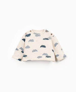 Play Up Sweatshirt | Clouds Detail