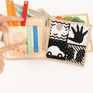 Jolly Designs Montessori Mini Quietbook | Baby