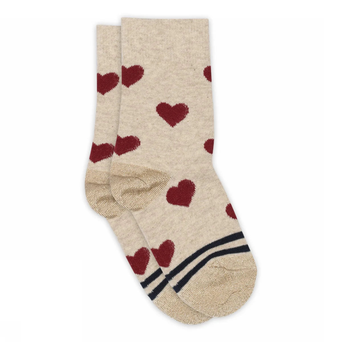 mp Denmark Socken "Ada" Beige Melange