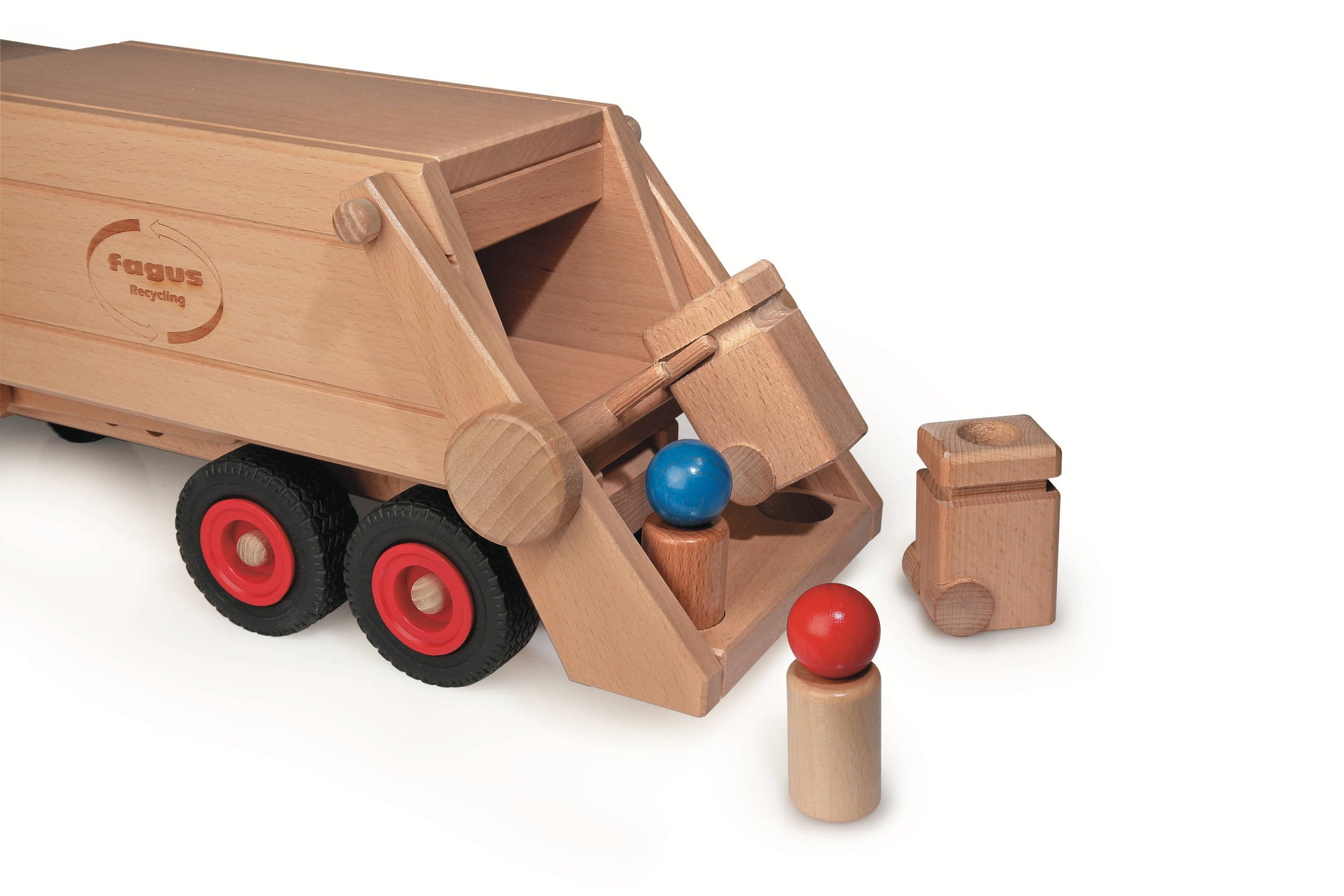 Fagus Müllkipper aus Holz