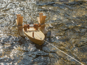 Crawl wooden ship | Trout boat kit
