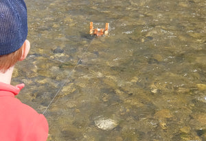 Crawl wooden ship | Trout boat kit