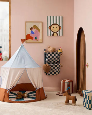 Kids Concept Spielmatte Zirkus | Blau