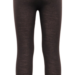 Minimalisma Active Merino Leggins in Dark Chocolate