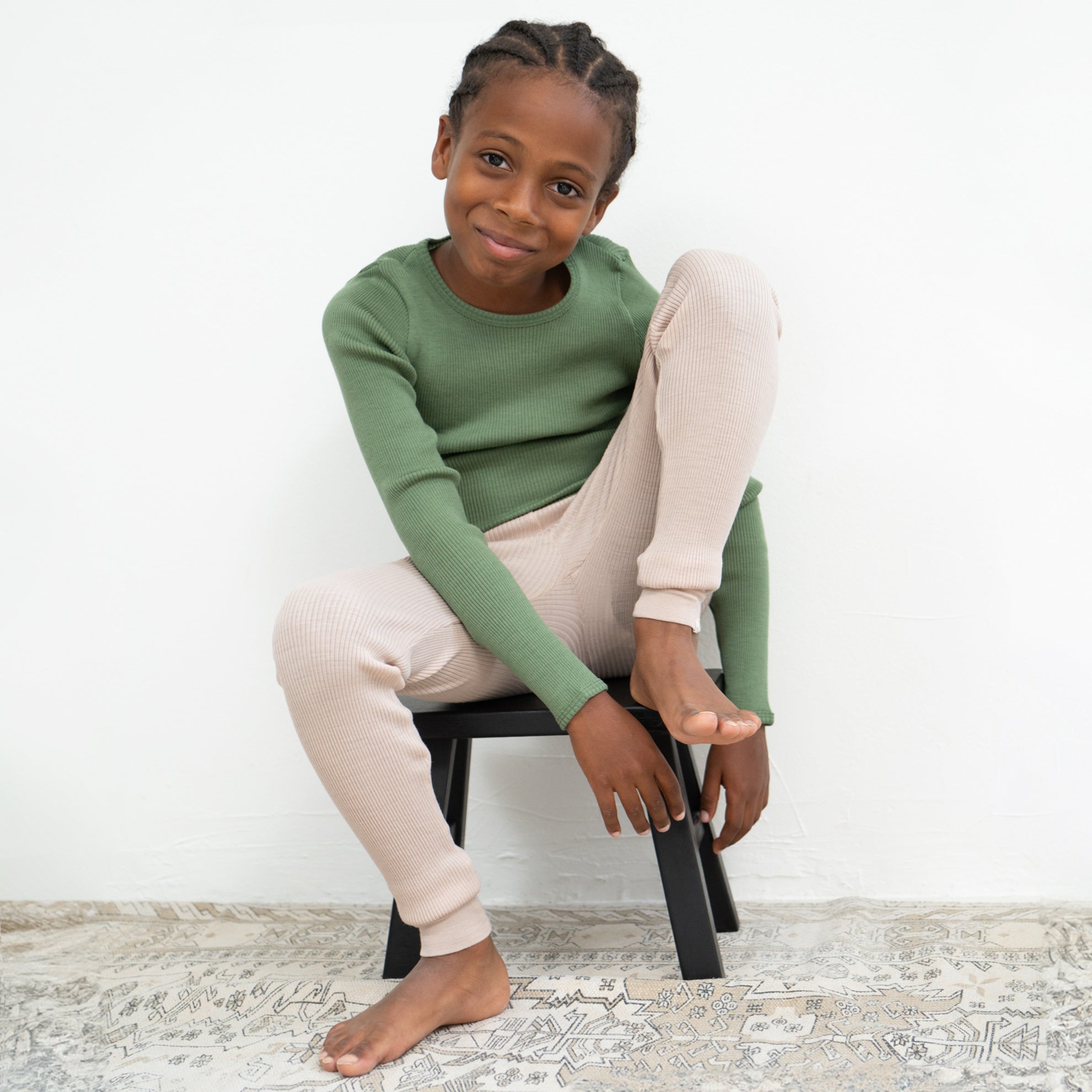 minimalisma Leggins Merino "Active" | Beige