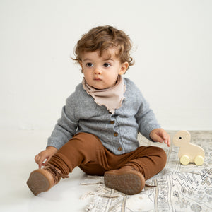 minimalisma Leggings Silk-Cotton "Brave" | Brown