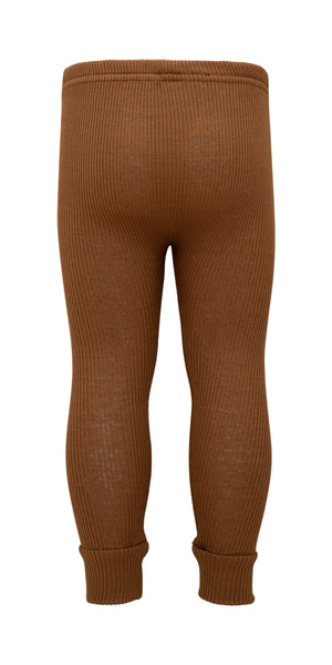 minimalisma Leggings Silk-Cotton "Brave" | Brown