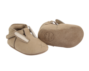 Chaussures bébé Donsje "Spark Bunny Taupe"