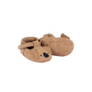 Donsje Baby Shoe "Spark Koala" | Truffle Nubuck