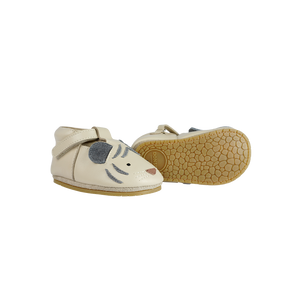 Donsje Babyschuh "Spark White Tiger" | Cream