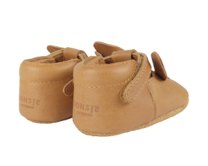 Donsje Baby Shoes "Spark Exclusive Hare" Camel Classic Leather