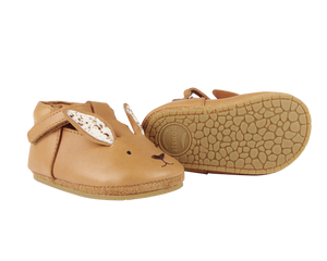 Donsje Baby Shoes "Spark Exclusive Hare" Camel Classic Leather