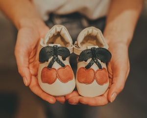 Donsje Babyschuh "Nanone Cherry" | Scarlet Classic
