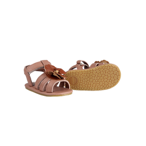 Donsje Baby Sandalen "Tuti Fields Hibiscus" | Rose Dawn