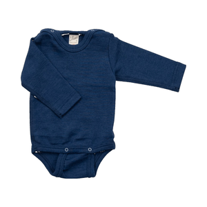 Lilano Body Langarm Wolle/Seide | Marine