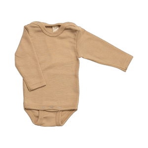 Lilano Body Langarm Wolle/Seide | Sand