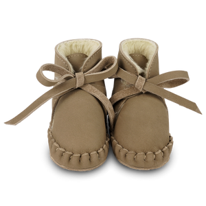 Donsje Pina Bottillons classiques | Nubuck Truffe