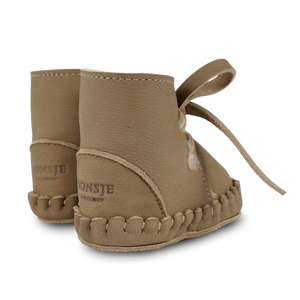 Donsje Pina Bottillons classiques | Nubuck Truffe
