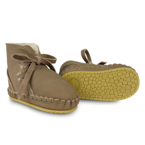 Donsje Pina Bottillons classiques | Nubuck Truffe