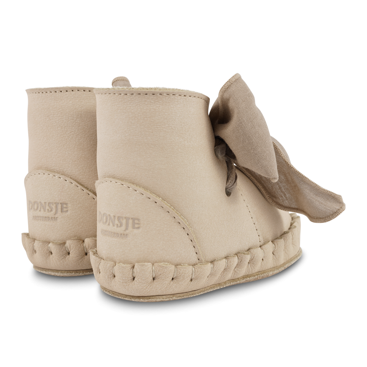 Donsje Pina Organza Booties | Powder Nubuck