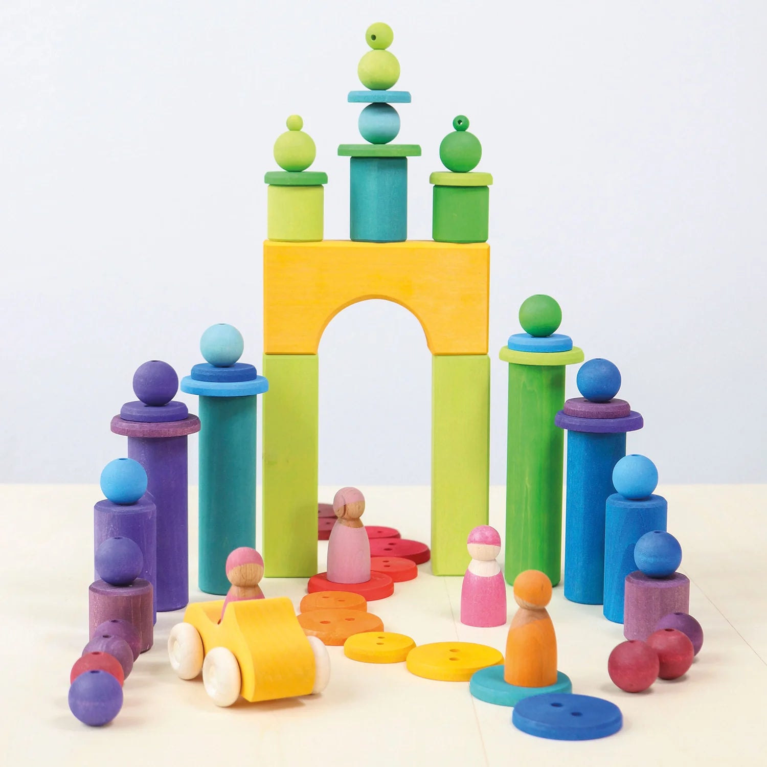 Grimm's 120 Kleine Holzperlen