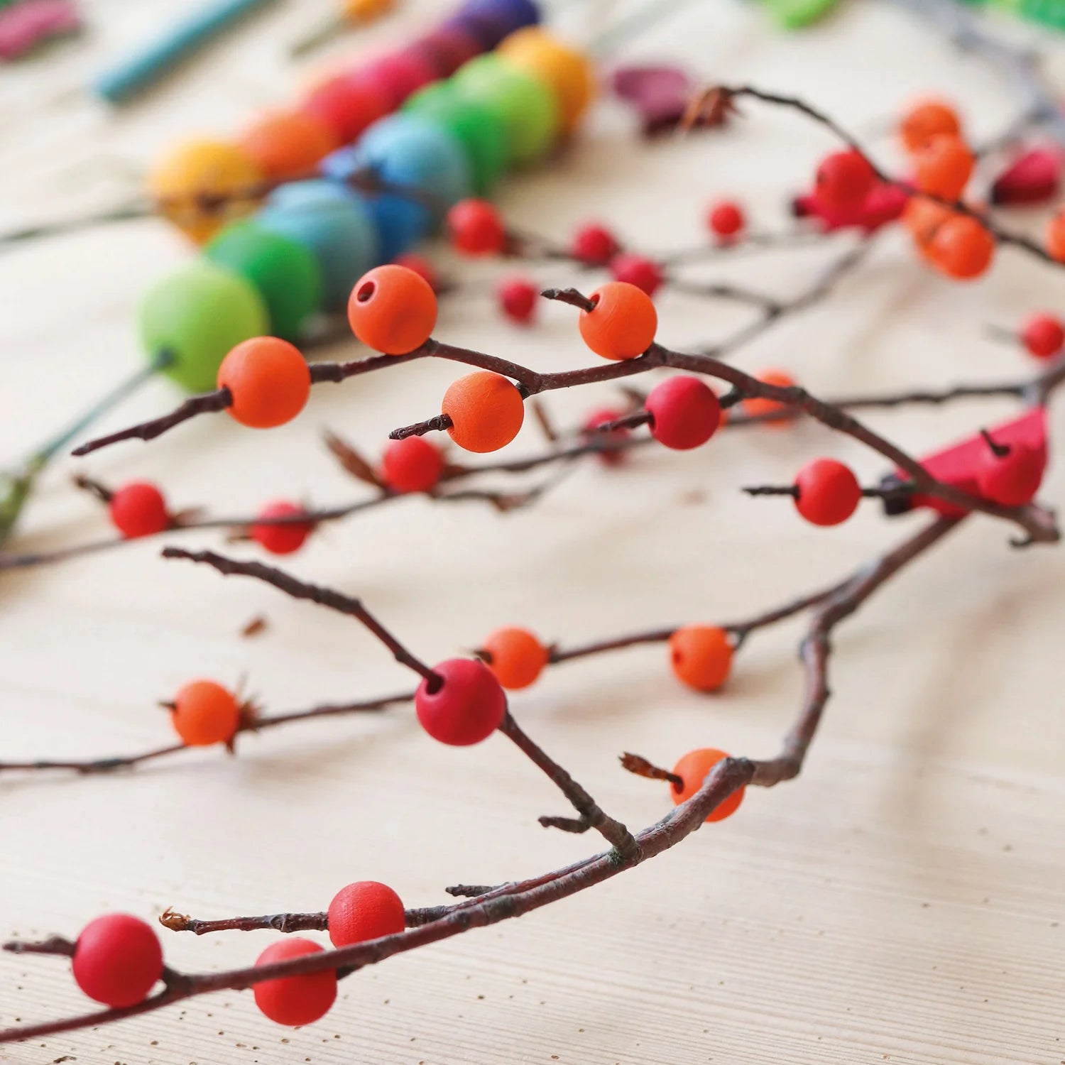 Grimm's 120 Kleine Holzperlen