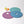 Grimm's Nesting Rollers Cool Classic | Pastel